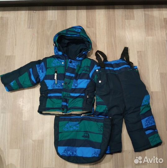 Костюм трансформер зима 0-74