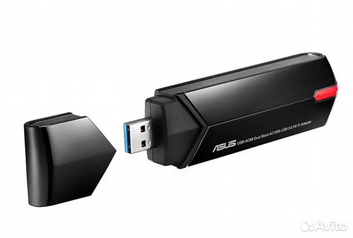 Адаптер USB Wi-Fi Asus USB-AC68 Wireless-AC1900