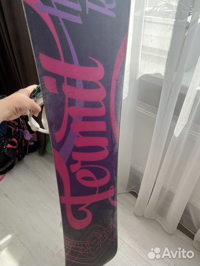 Комплект: Сноуборд, ботинки, крепление