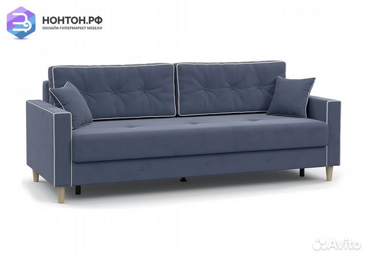 Диван тик-так Айрин светло-синий