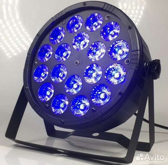 Светомузыка Стробоскоп LED Multipar 18x12W Mic DMX