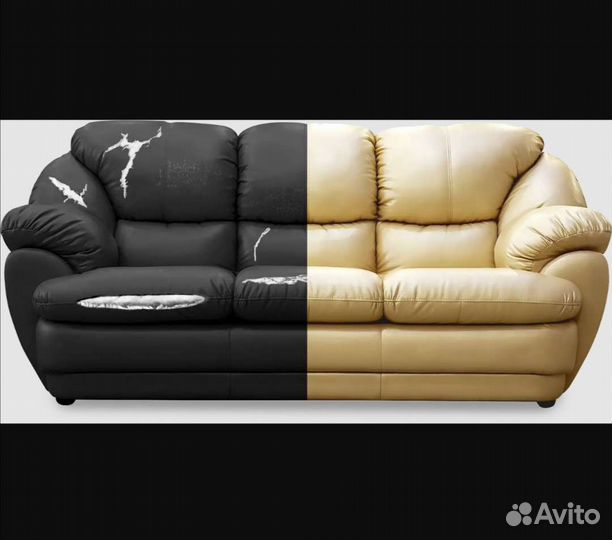 Перетяжка мягкой мебели