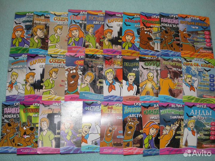 Scooby-Doo Скуби-Ду карточки 180шт, 2006 г, Новые