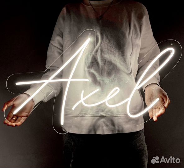 Неоновая вывеска для дома