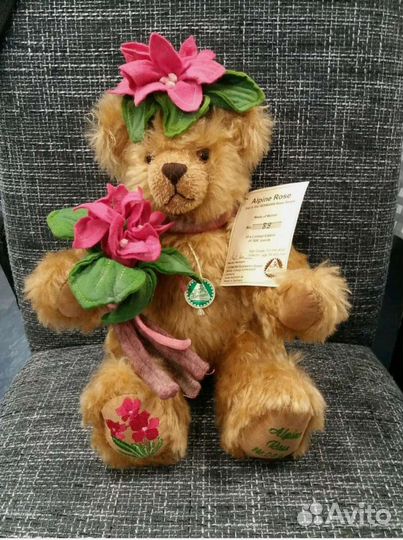 Коллекционные мишки Teddy Hermann Flower Bears