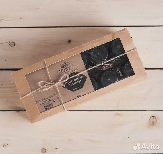 Пантовые ванны набор / для мужчин / с Алтая