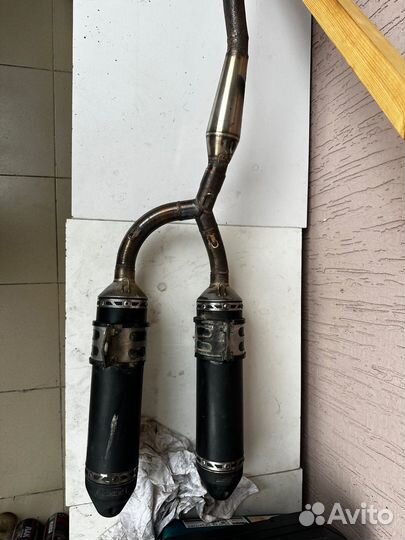 Глушитель на питбайк