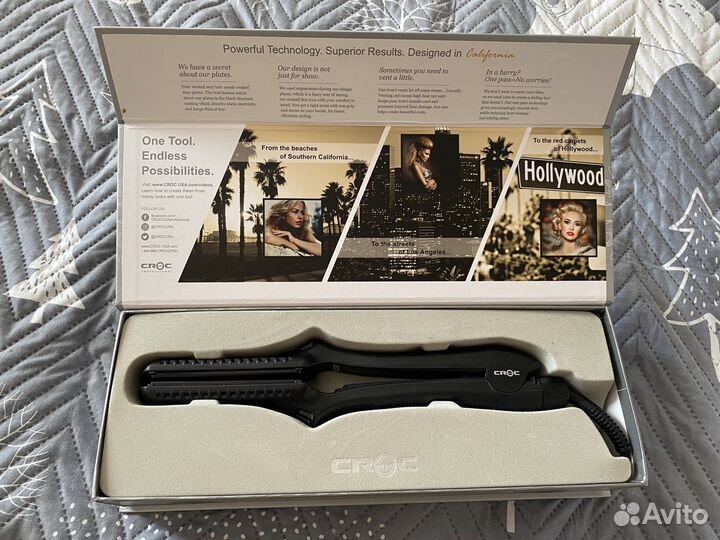 Утюг croc для выпрямления волос