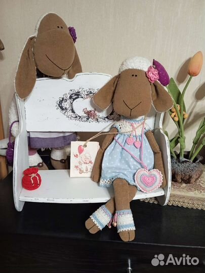 Мягкая игрушка овечка