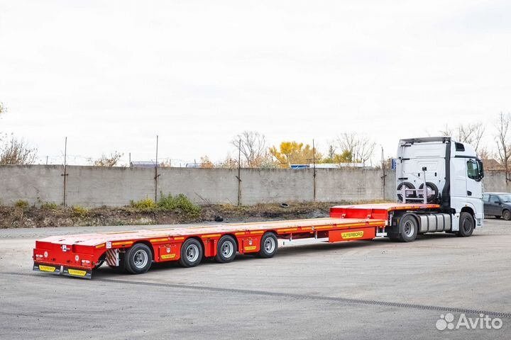Полуприцеп трал (тяжеловоз) Juterborg 985244, 2023