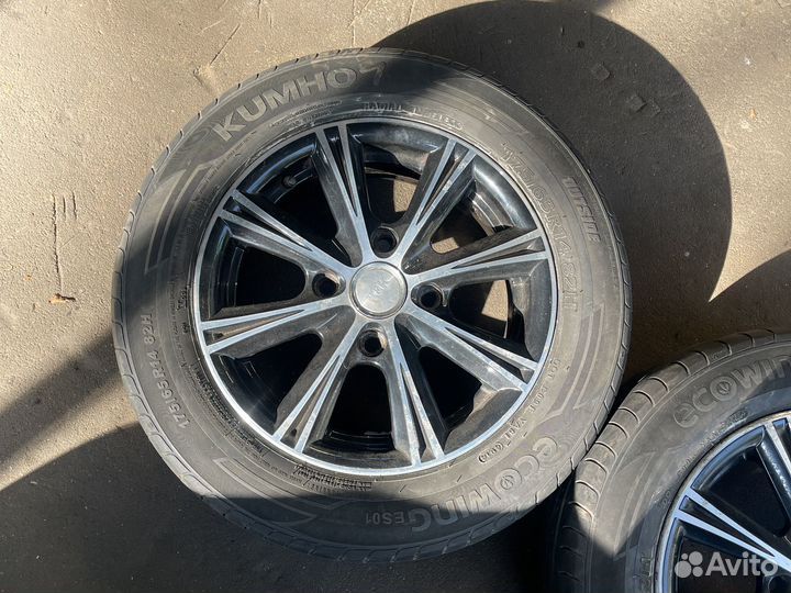 Колеса в сборе r14 4х111.5