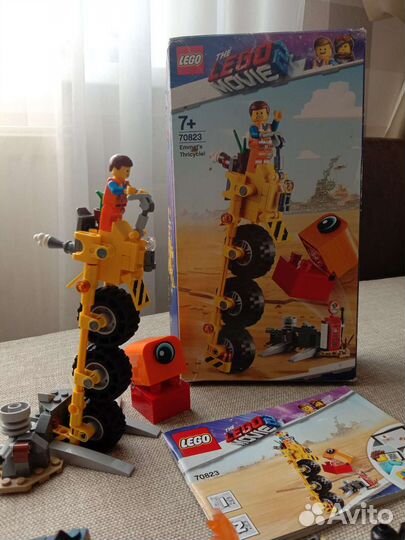 Конструктор lego Movie 70823 Emmet’s Thricycle