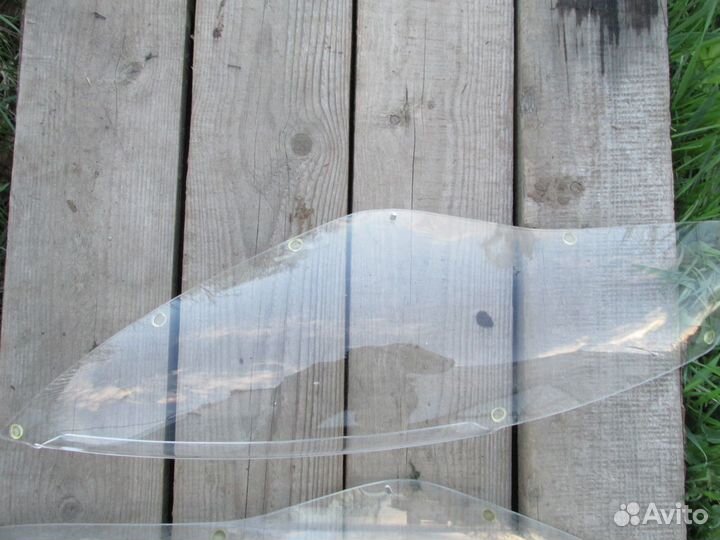 Защита фар прозрачная пластик Ford Mondeo 07 - 14