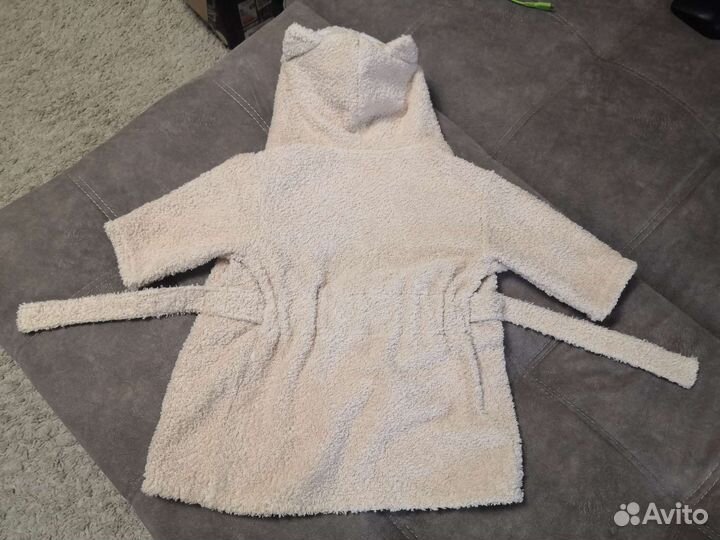 Детский махровый халат 74-80 размера