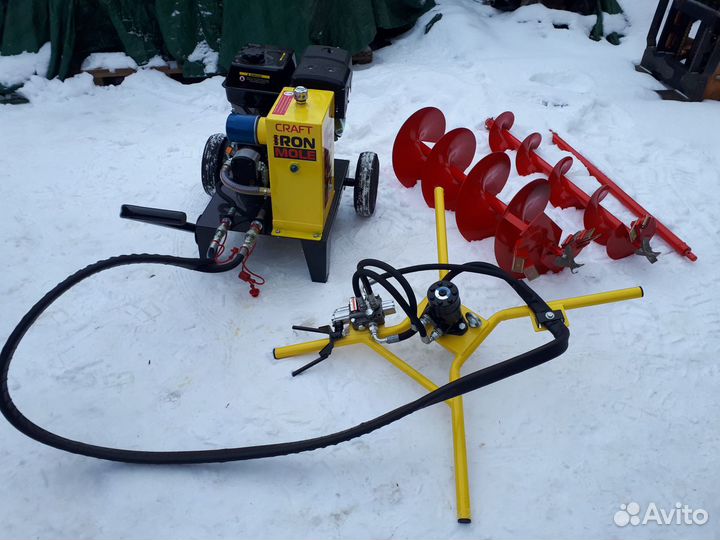 Аренда мотобур, ямобур, гидравлический бур