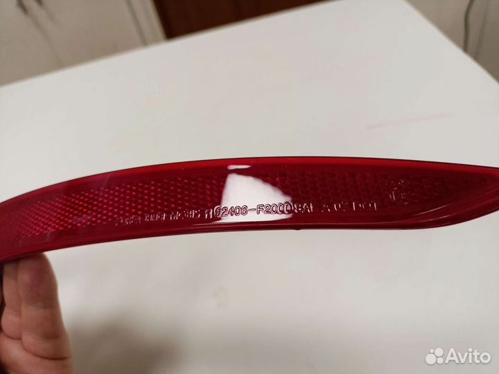 Отражатель в бампер задний правый hyundai elantra