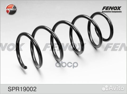 Пружина подвески перед прав/лев SPR19002 fenox