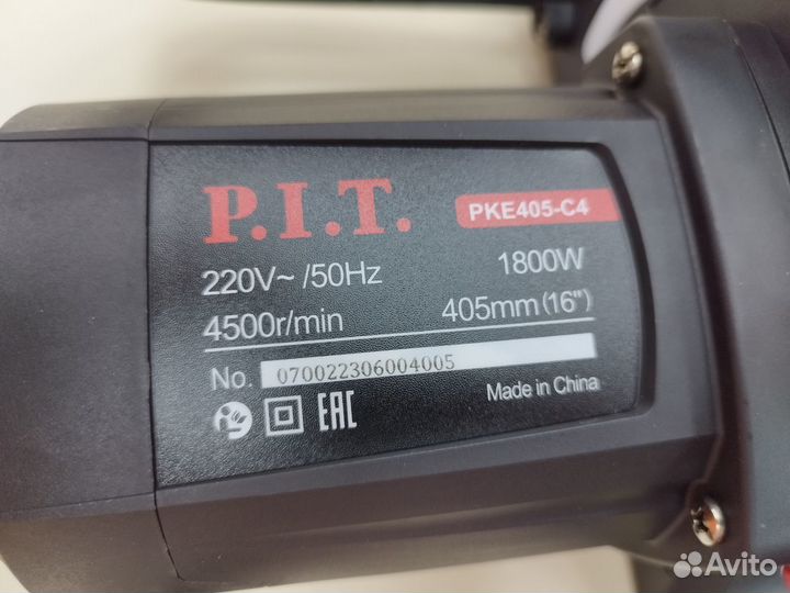 Электрическая цепная пила P.I.T. стандарт PKE405