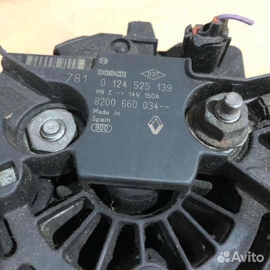 Генератор Renault Scenic III Megane Fluence