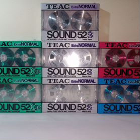 Аудиокассеты новые Teac Sound 52 S B P Gr