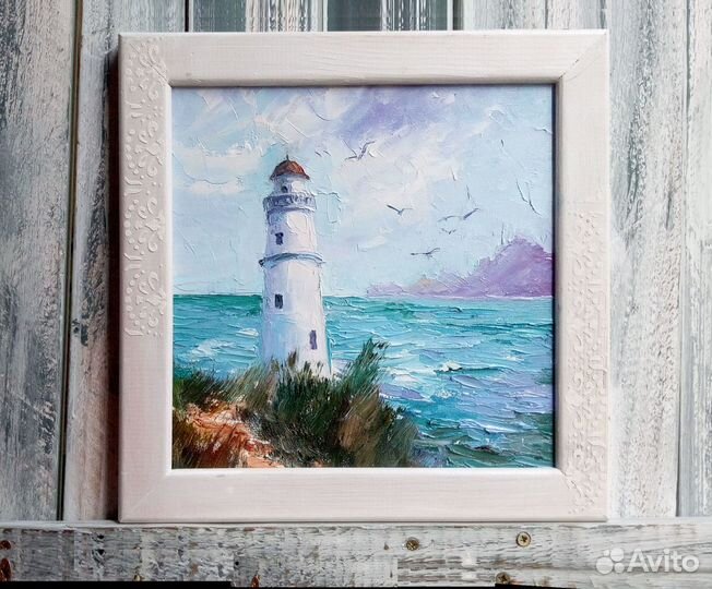 Картина маслом Морской пейзаж на заказ