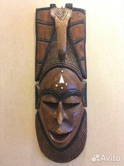 Оригинал ритуальная маска племени Maasai - Африка