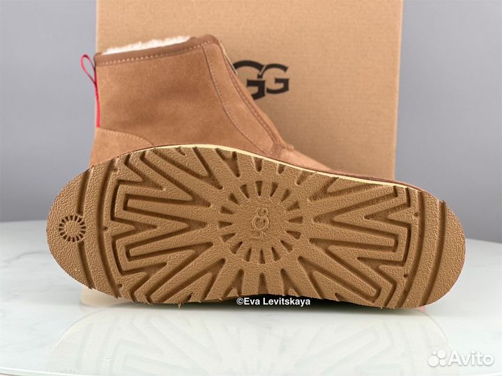 Угги Ugg Neumel Platform Zip Chestnut