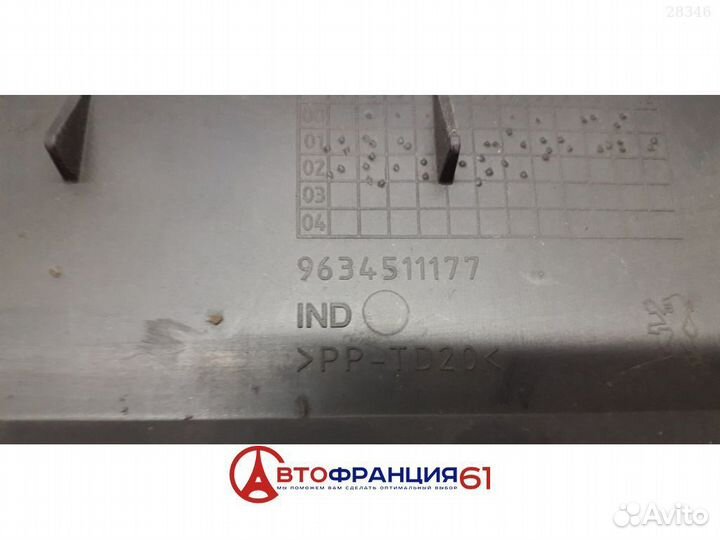 Воздуховод печки, 821181 peugeot 307, 3028349