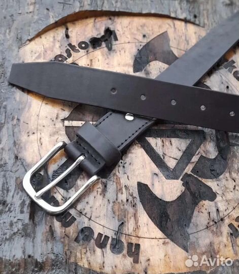 Ремни ручной работы, кожа. (Под заказ)