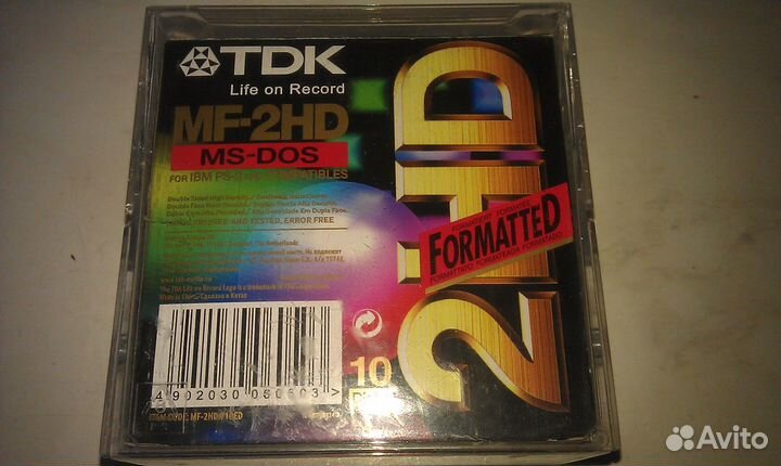 Дискеты TDK MF-2HD и дисководы (картридеры)