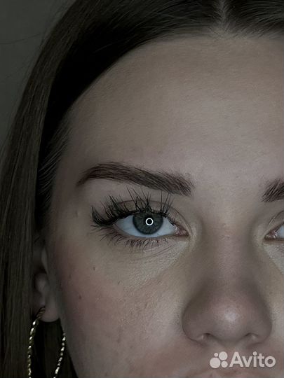 Окрашивание бровей