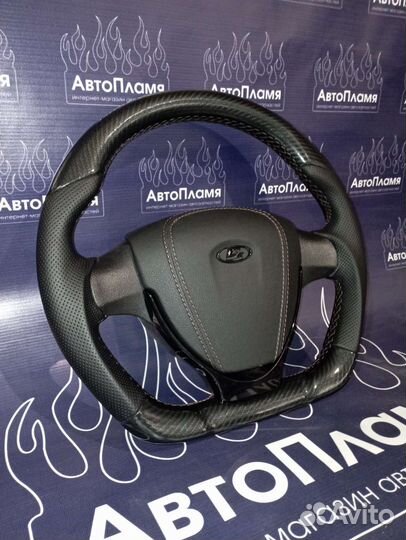 Анатомический руль AMG Приора Гранта Калина Нива