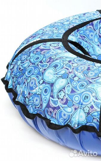 Тюбинг ватрушка зимняя 120 см с камерой