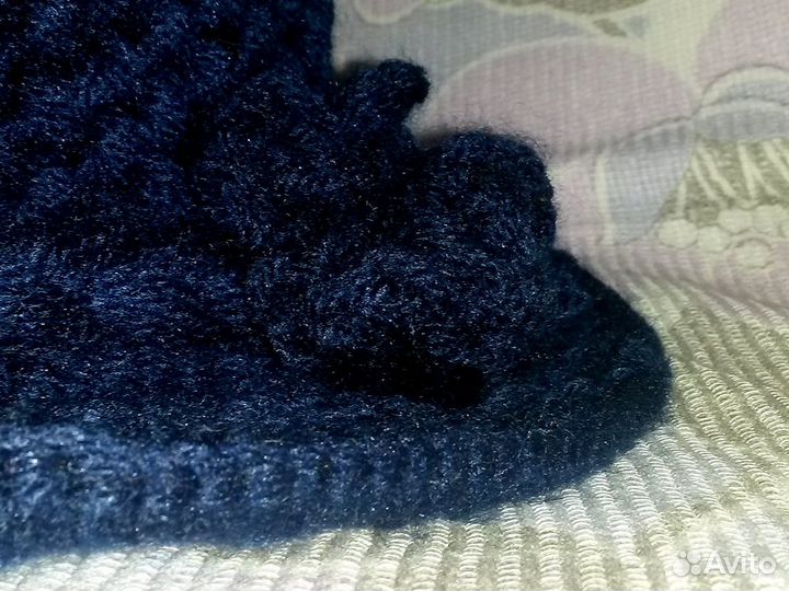 Шляпа шерстяная женская