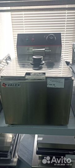 Фритюрница valex HEF-8L, (265х425х350мм)