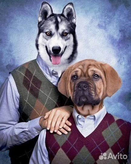 Картина по фото на холсте