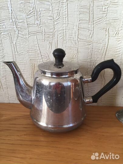 Бирдекели,чайник,ваза,бокал(посеребрение,мельхиор)