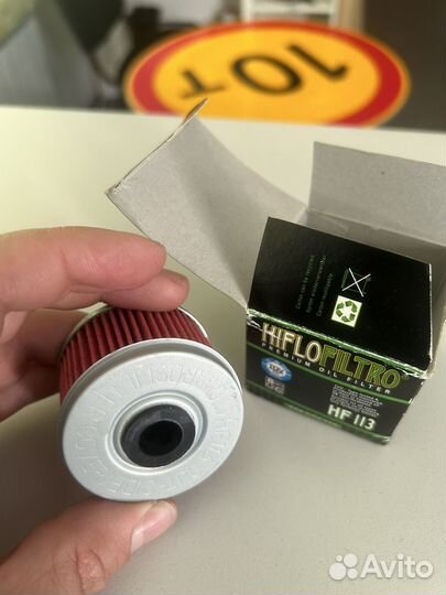 Фильтр масляный hiflo hf113 для мотоцикла