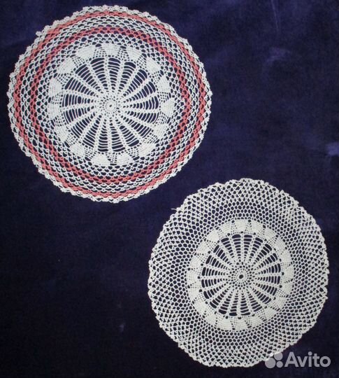 Салфетки вязаные