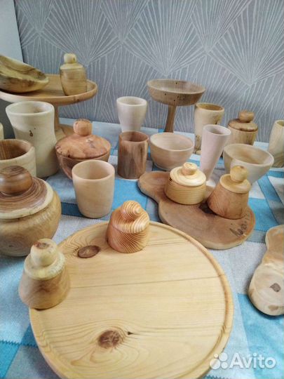 Посуда из дерева