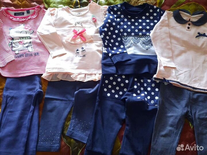 Большим пакетом для девочки 6-18 мес