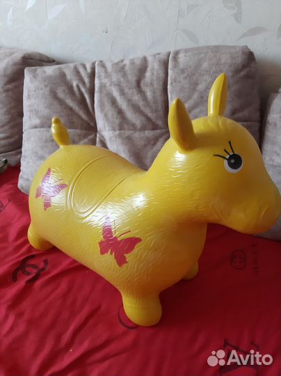 Резиновый ослик попрыгун