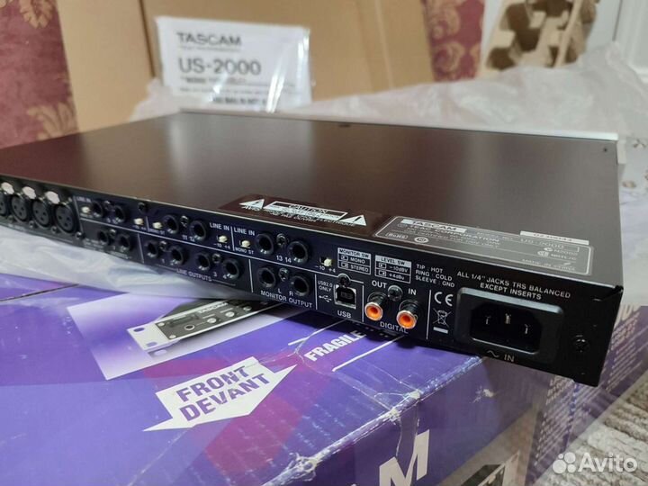 Tascam US-2000 Многоканальная звуковая карта новая