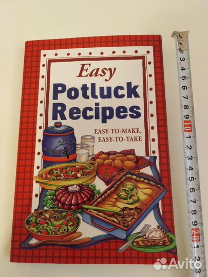 Книга Легкие рецепты Potluck Recipes на английском