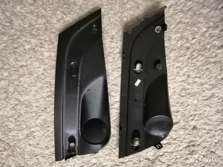 Заглушки птф в передний бампер LADA Vesta