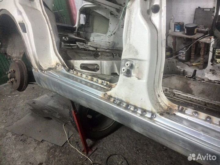 Переварка порогов, днища, арок