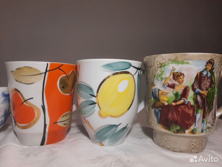 Большая чашка, кружка, бокал Дулево, Довбыш