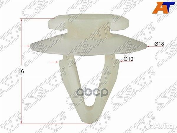 Клипса обшивки двери VAG (1 шт.) ST-M11278 Sat