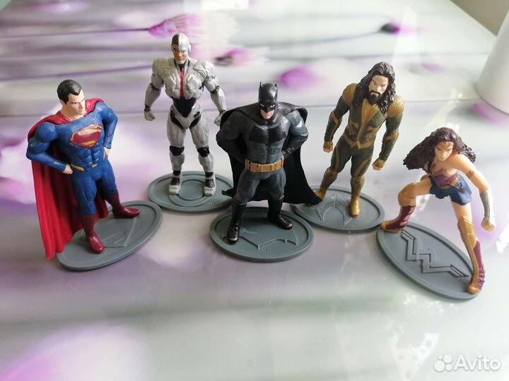 Фигурки Лига справедливости Burger King