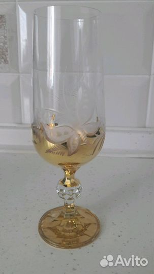 Чешские бокалы новые